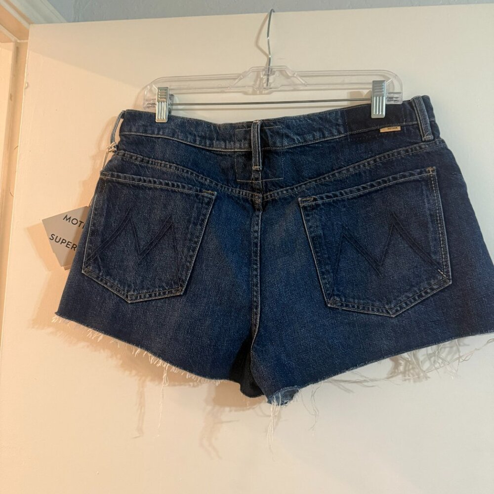 Brand New W/Tags Mother Women Denim Shorts COLOR: Did You Bring Me Anything - Picture 7 of 9